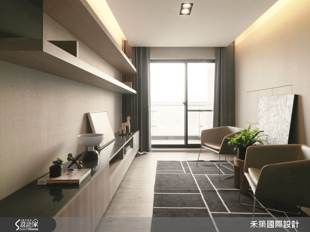 85坪新成屋(5年以下)＿現代風客廳案例圖片＿禾築國際設計＿禾築_39之66