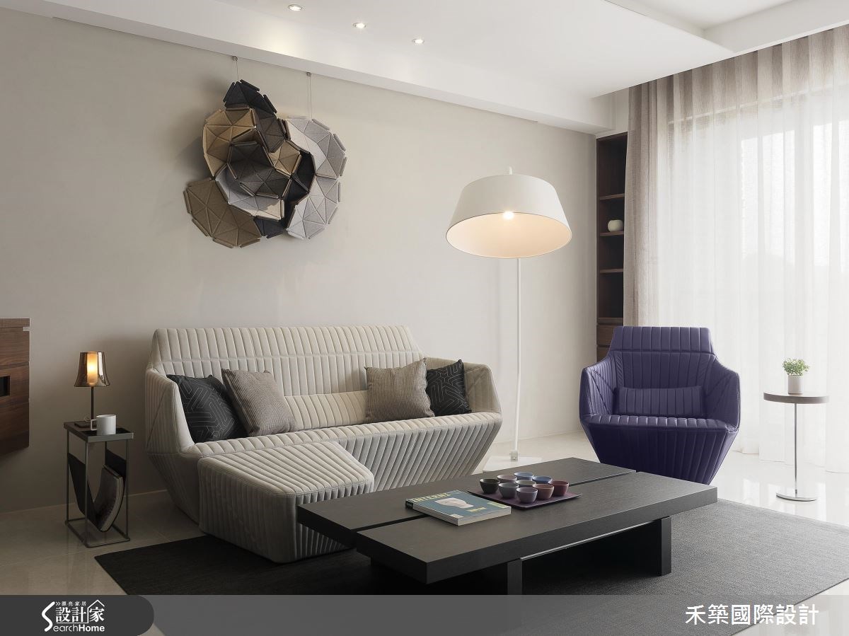 43坪＿現代風客廳案例圖片＿禾築國際設計＿禾築_41之5