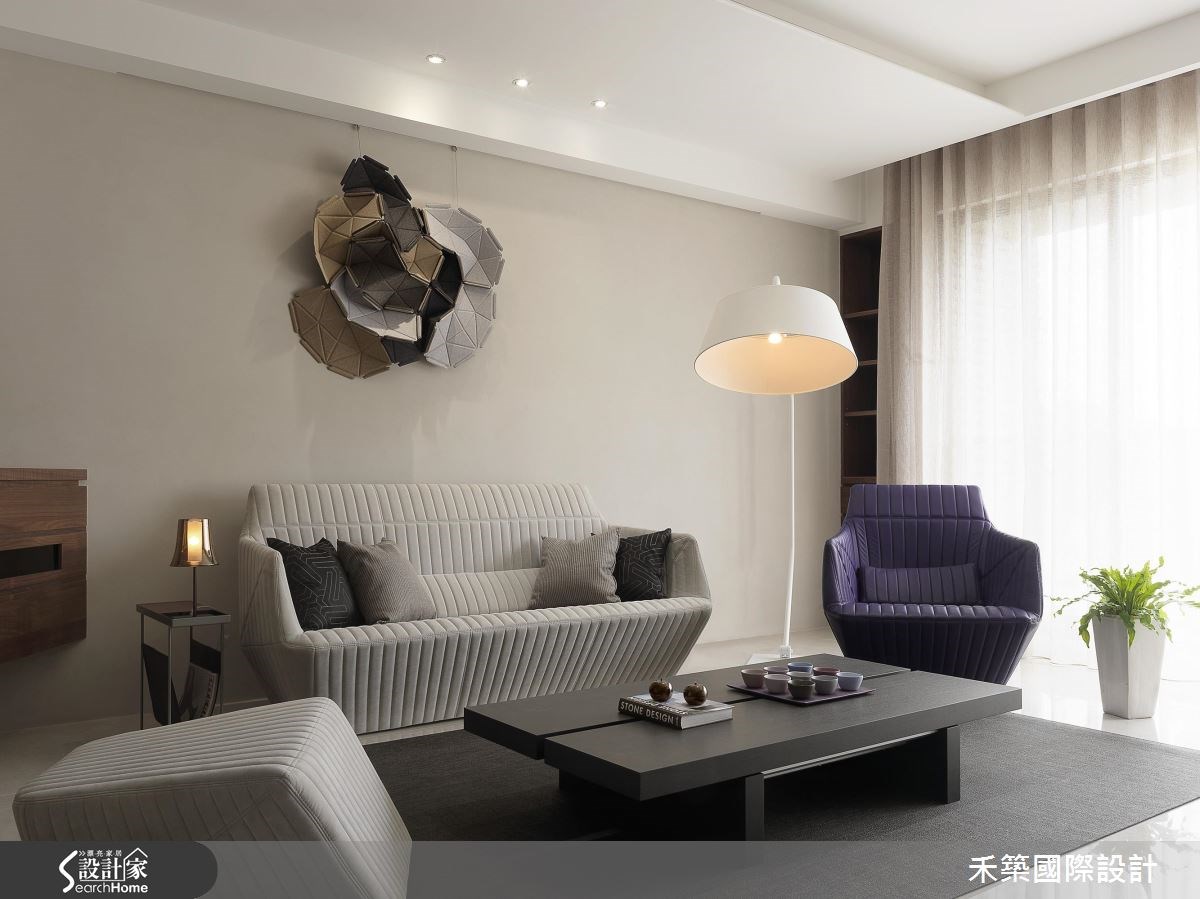 43坪＿現代風客廳案例圖片＿禾築國際設計＿禾築_41之7
