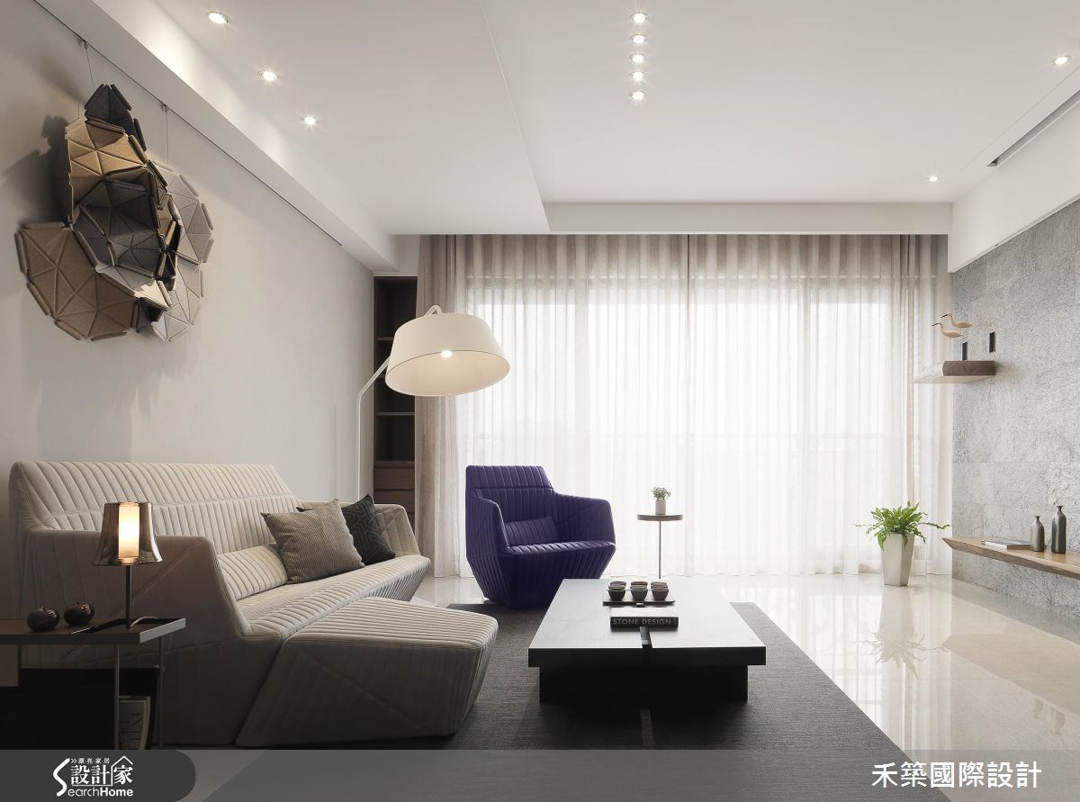 43坪＿現代風客廳案例圖片＿禾築國際設計＿禾築_41之8