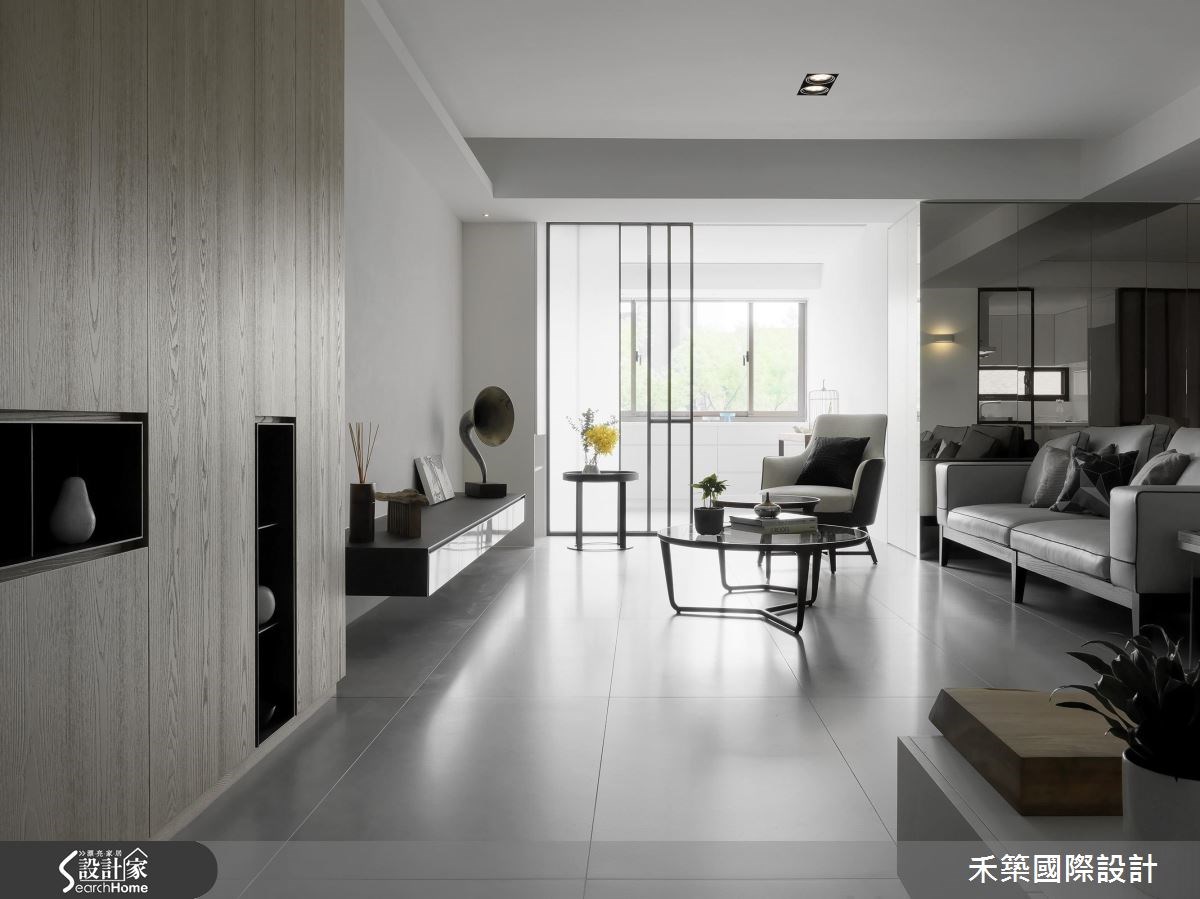 40坪＿現代風客廳案例圖片＿禾築國際設計＿禾築_42之3