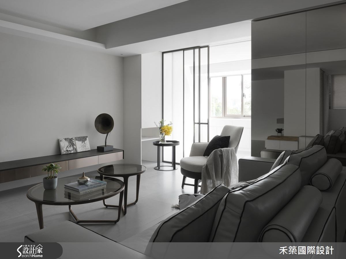 40坪＿現代風客廳案例圖片＿禾築國際設計＿禾築_42之5