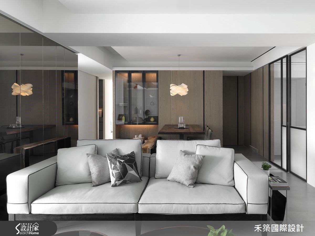 40坪＿現代風客廳案例圖片＿禾築國際設計＿禾築_42之10