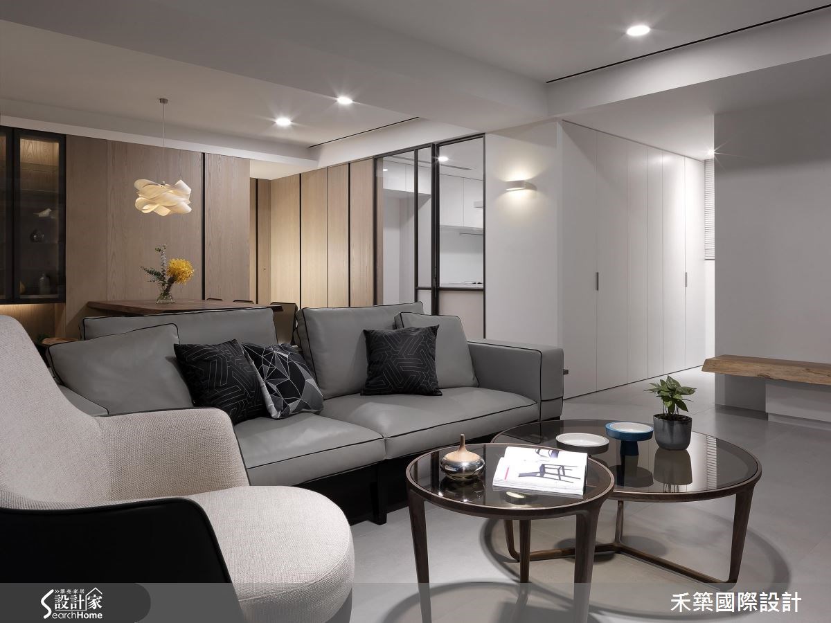 40坪＿現代風客廳案例圖片＿禾築國際設計＿禾築_42之11
