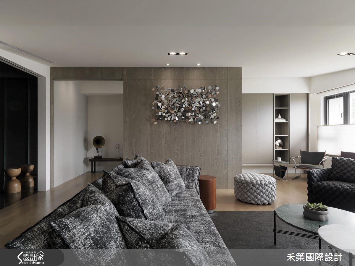 ＿現代風客廳案例圖片＿禾築國際設計＿禾築_44之2