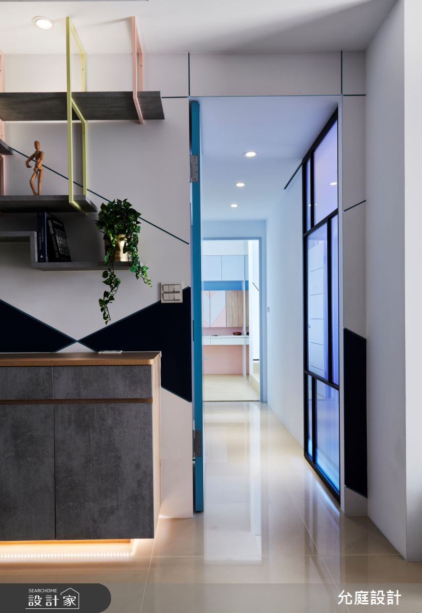 新成屋(5年以下)＿北歐風客廳走廊案例圖片＿允庭室內裝修設計有限公司＿允庭_破碎虛空之8