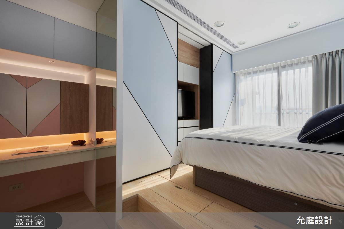 新成屋(5年以下)＿北歐風臥室案例圖片＿允庭室內裝修設計有限公司＿允庭_破碎虛空之11