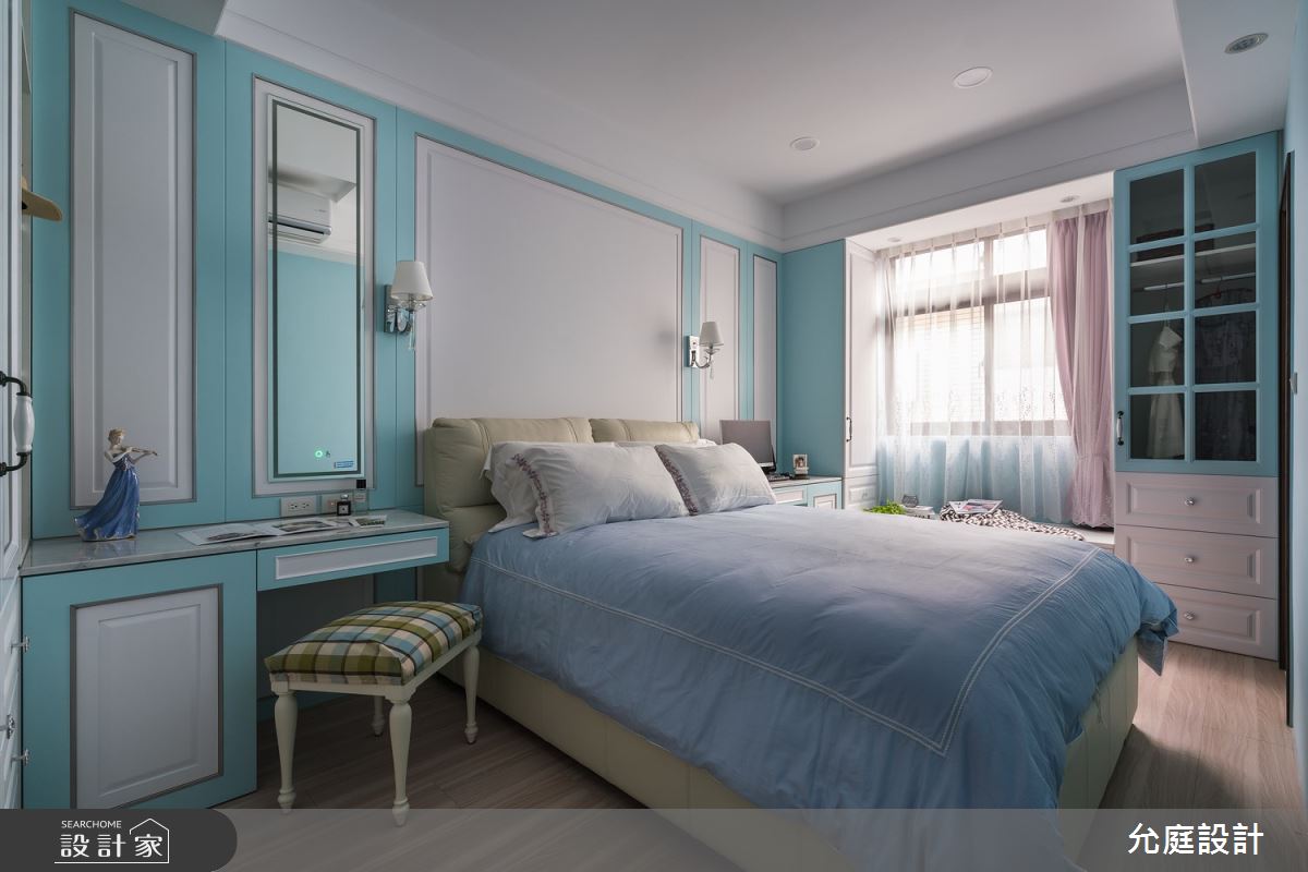 15坪新成屋(5年以下)＿北歐風臥室案例圖片＿允庭室內裝修設計有限公司＿允庭_成長之7