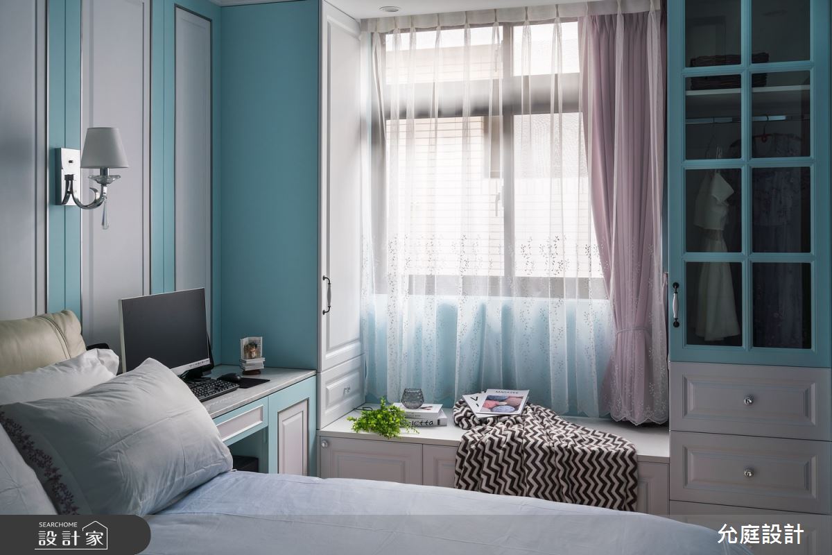 15坪新成屋(5年以下)＿北歐風臥室案例圖片＿允庭室內裝修設計有限公司＿允庭_成長之8