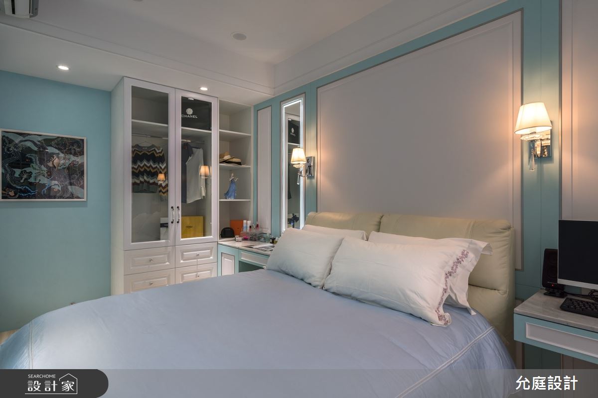 15坪新成屋(5年以下)＿北歐風臥室案例圖片＿允庭室內裝修設計有限公司＿允庭_成長之9