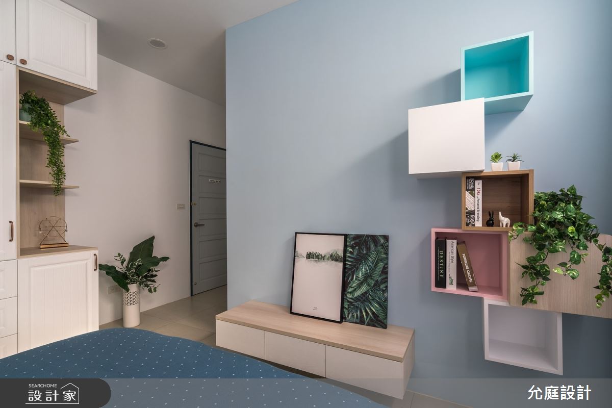 15坪新成屋(5年以下)＿北歐風客房案例圖片＿允庭室內裝修設計有限公司＿允庭_成長之10