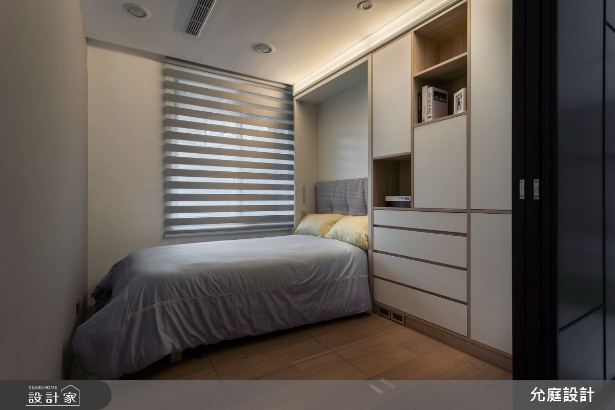 21坪新成屋(5年以下)＿現代風臥室案例圖片＿允庭室內裝修設計有限公司＿允庭_幾何美學之10