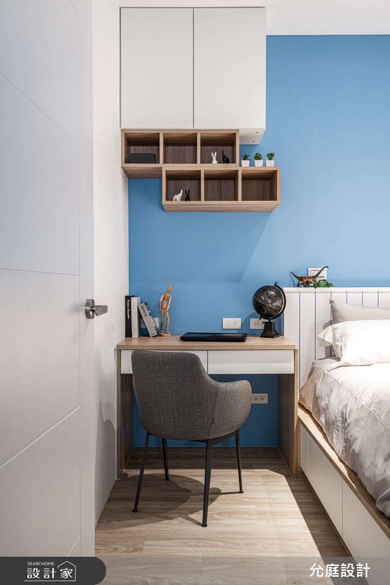 17坪新成屋(5年以下)＿北歐風臥室案例圖片＿允庭室內裝修設計有限公司＿允庭_希臘 慢活之9