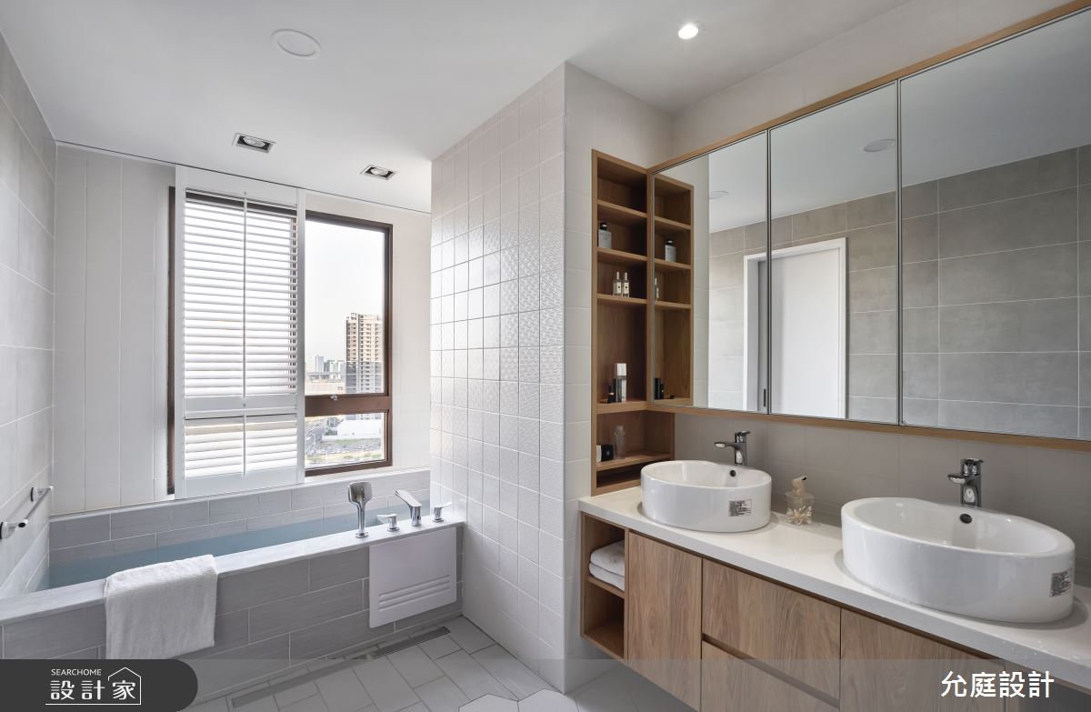 70坪老屋(16~30年)＿北歐風浴室案例圖片＿允庭室內裝修設計有限公司＿允庭_童趣童夢之20