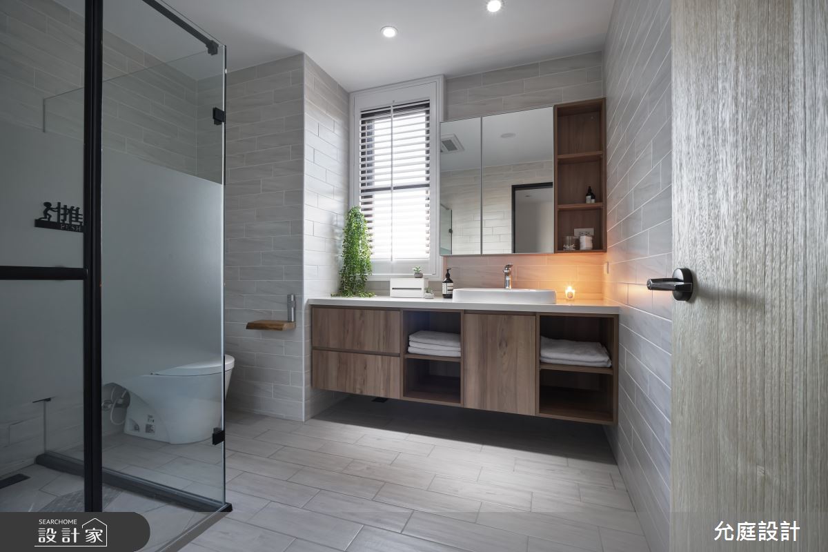 70坪老屋(16~30年)＿北歐風浴室案例圖片＿允庭室內裝修設計有限公司＿允庭_童趣童夢之21