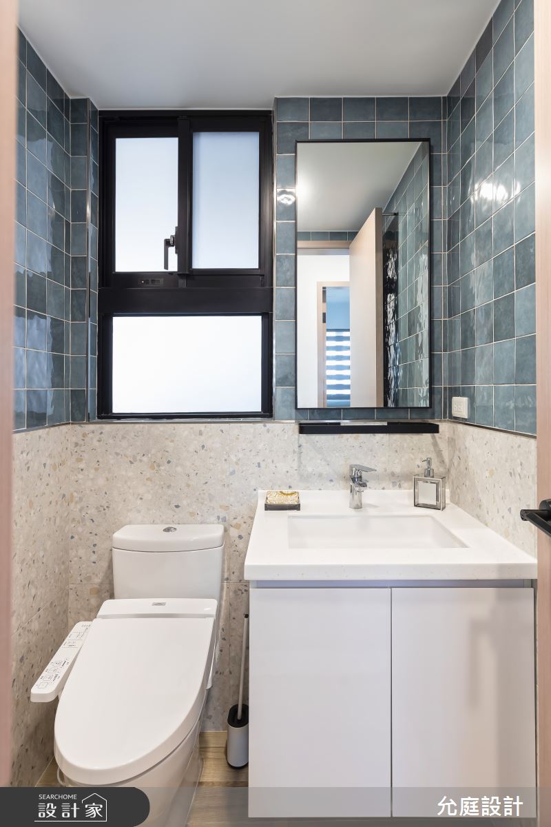 23坪毛胚屋＿北歐風浴室案例圖片＿允庭室內裝修設計有限公司＿允庭_淡雅恬靜之13