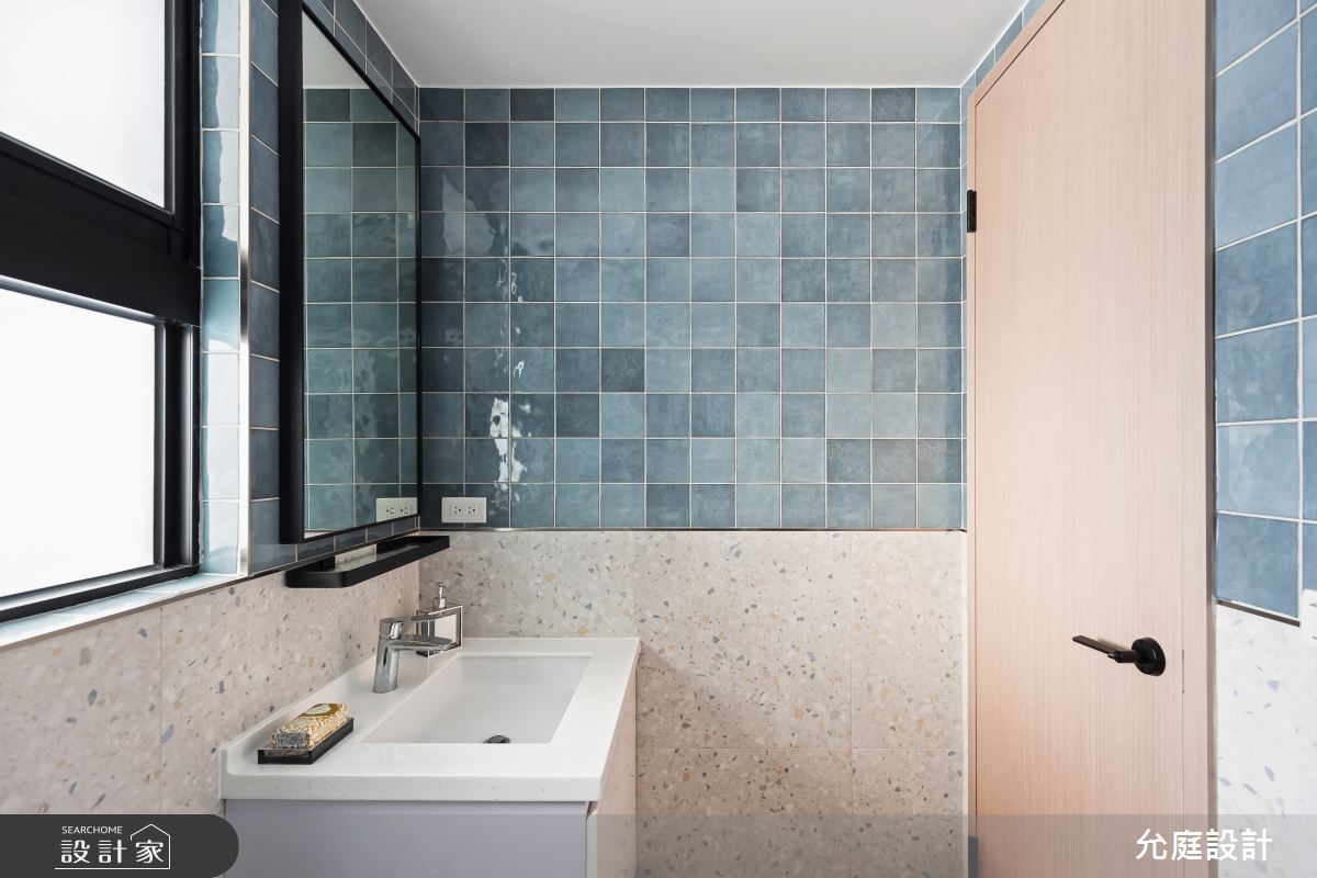 23坪毛胚屋＿北歐風浴室案例圖片＿允庭室內裝修設計有限公司＿允庭_淡雅恬靜之12