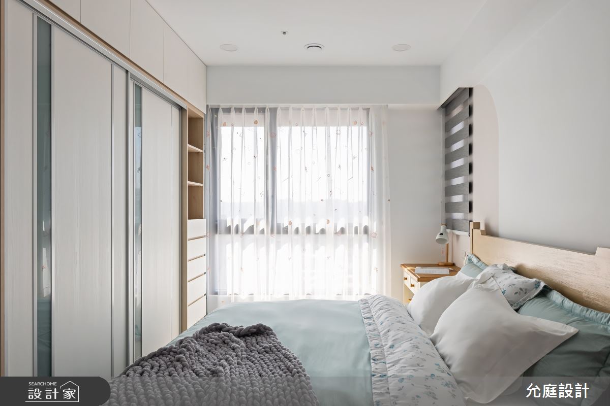 23坪毛胚屋＿北歐風臥室案例圖片＿允庭室內裝修設計有限公司＿允庭_淡雅恬靜之4765