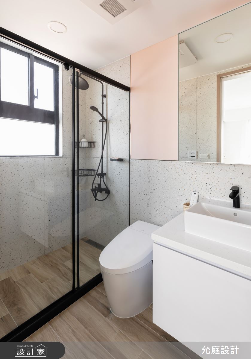 23坪毛胚屋＿北歐風浴室案例圖片＿允庭室內裝修設計有限公司＿允庭_淡雅恬靜之18