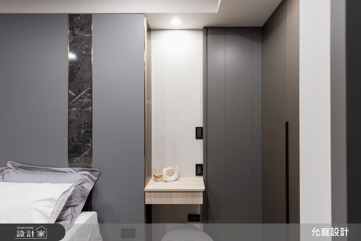 毛胚屋＿現代風臥室案例圖片＿允庭室內裝修設計有限公司＿允庭_雲藏星謐之15