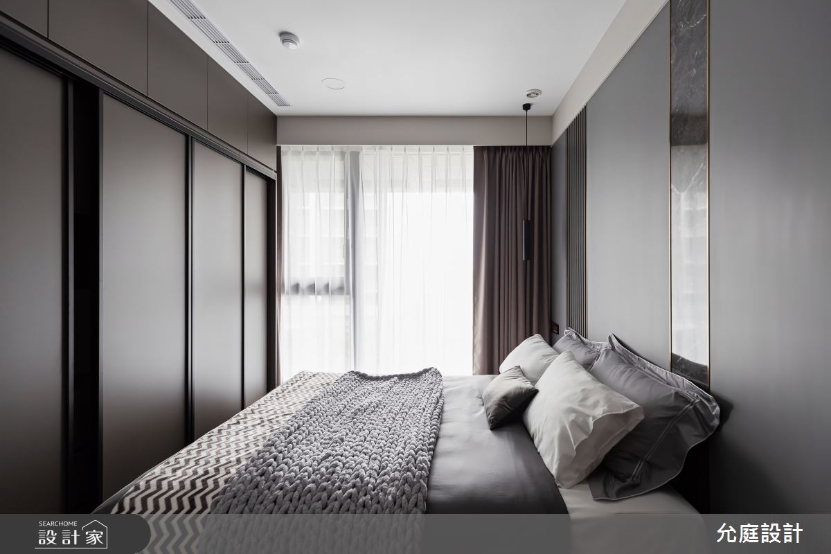 毛胚屋＿現代風臥室案例圖片＿允庭室內裝修設計有限公司＿允庭_雲藏星謐之14