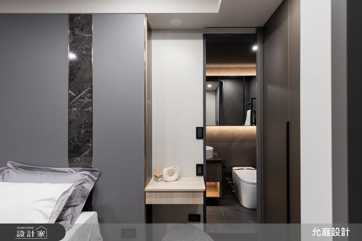 毛胚屋＿現代風臥室浴室案例圖片＿允庭室內裝修設計有限公司＿允庭_雲藏星謐之16