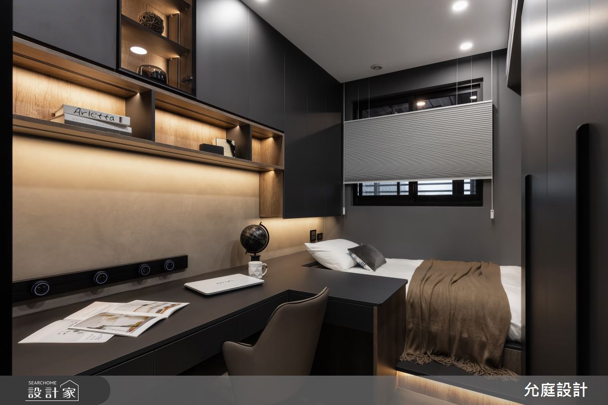 毛胚屋＿現代風客房案例圖片＿允庭室內裝修設計有限公司＿允庭_雲藏星謐之17