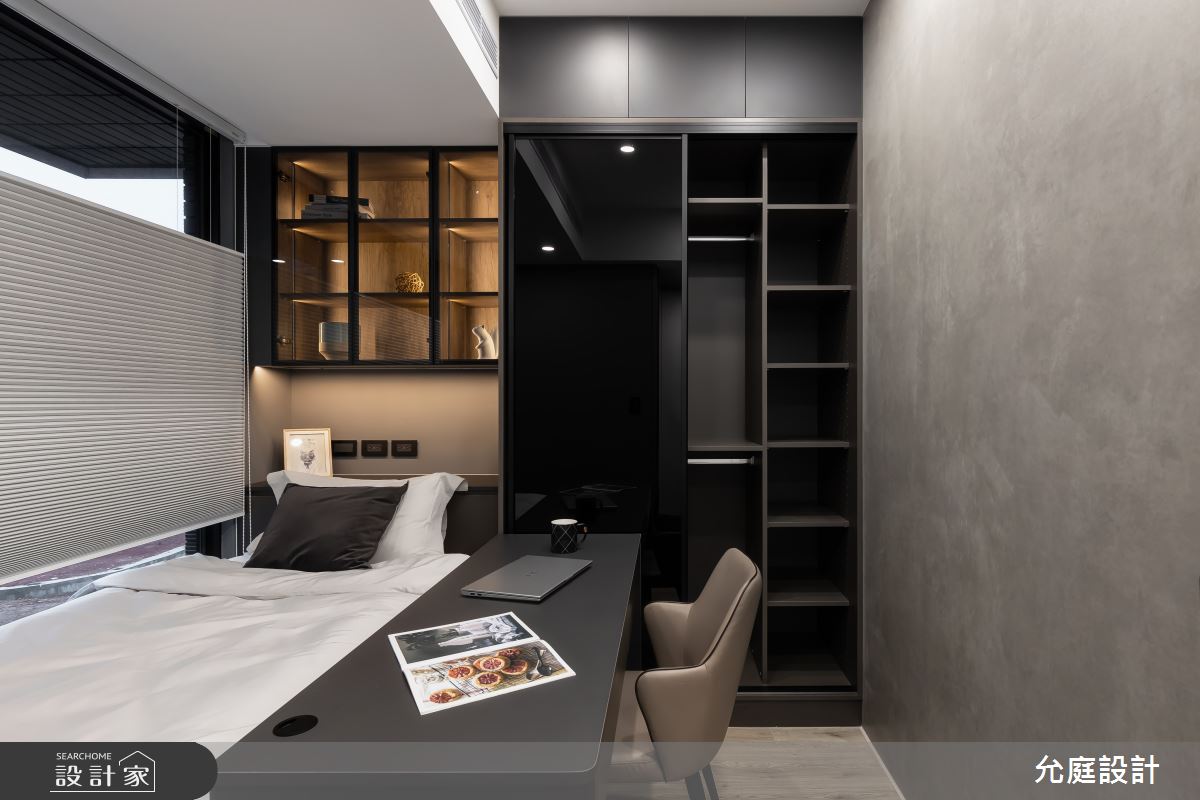 毛胚屋＿現代風客房案例圖片＿允庭室內裝修設計有限公司＿允庭_雲藏星謐之19