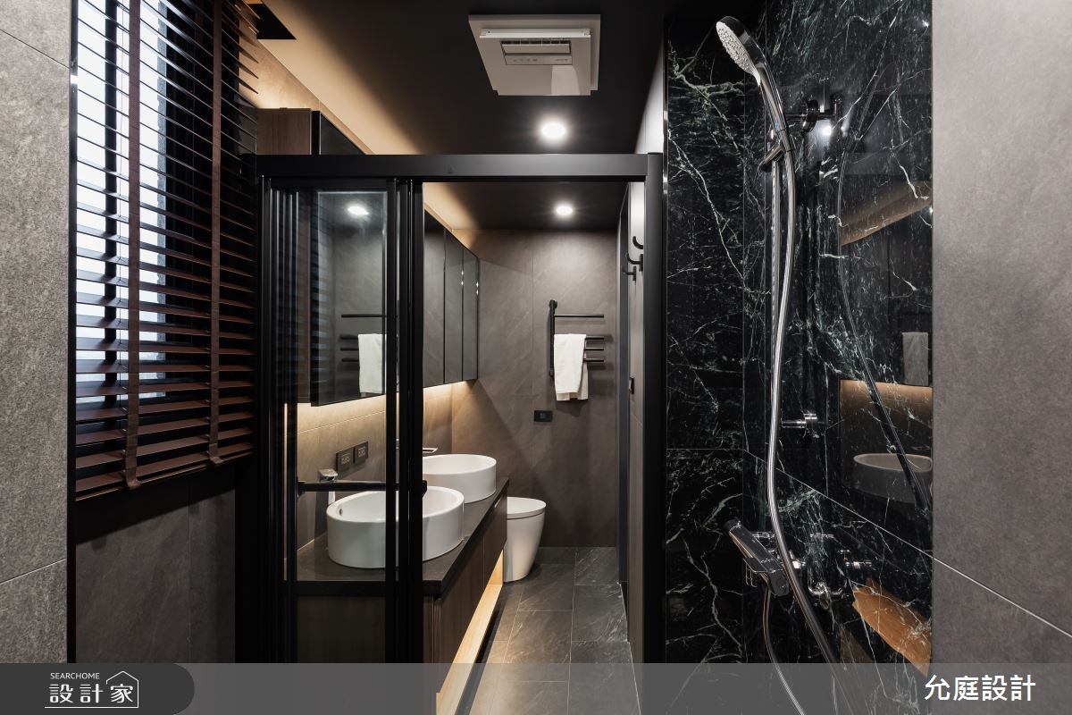毛胚屋＿現代風浴室案例圖片＿允庭室內裝修設計有限公司＿允庭_雲藏星謐之21