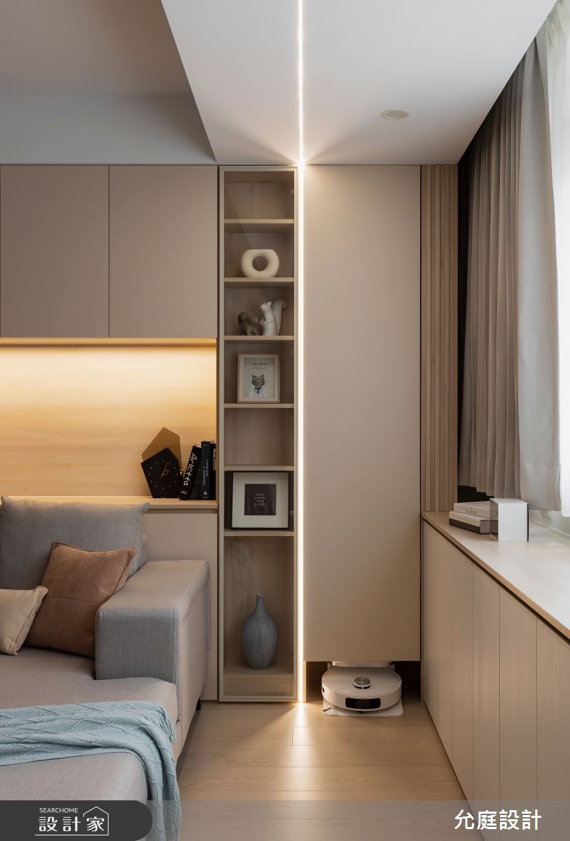 21坪老屋(41~50年)＿北歐風客廳案例圖片＿允庭室內裝修設計有限公司＿允庭_和風煦日之7