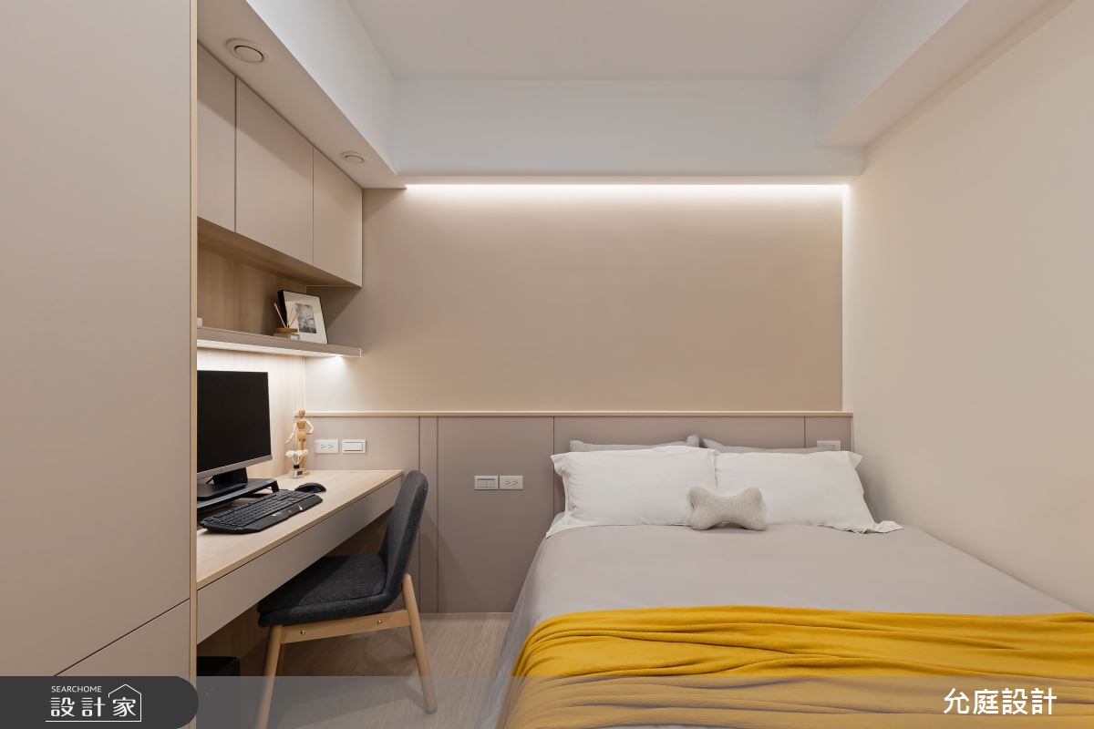 21坪老屋(41~50年)＿北歐風臥室案例圖片＿允庭室內裝修設計有限公司＿允庭_和風煦日之14
