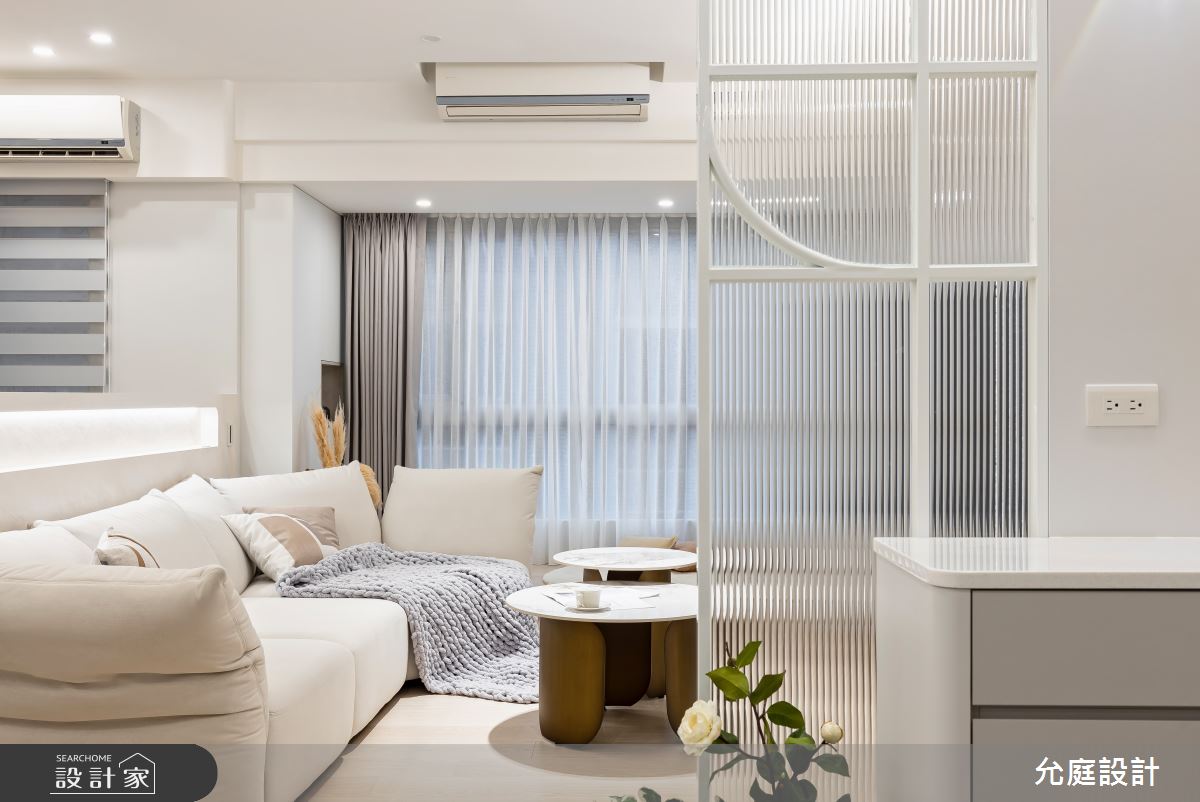 24坪中古屋(5~15年)＿現代簡約風客廳案例圖片＿允庭室內裝修設計有限公司＿允庭_蔚然成風之4
