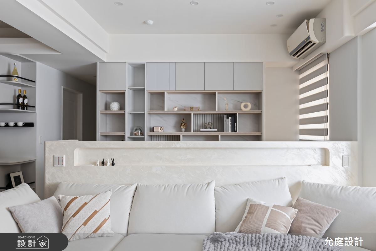 24坪中古屋(5~15年)＿現代簡約風客廳書房案例圖片＿允庭室內裝修設計有限公司＿允庭_蔚然成風之9