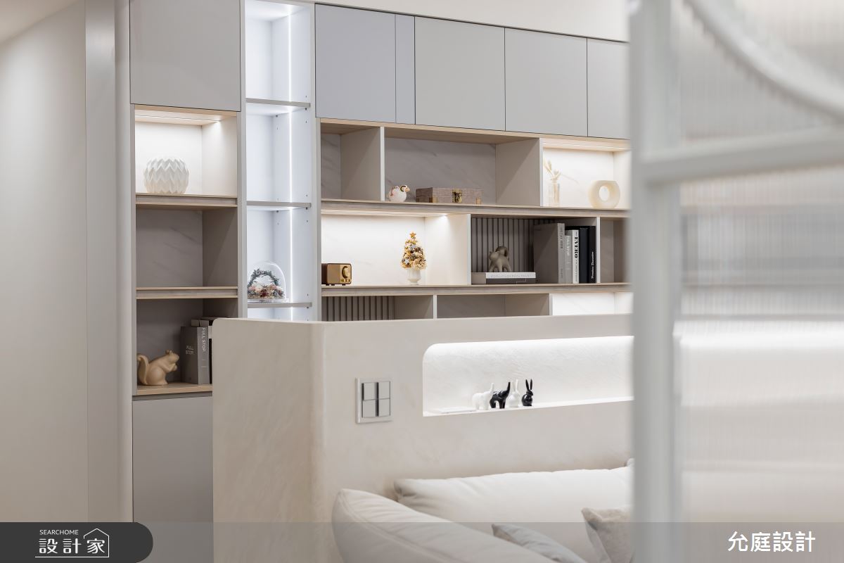 24坪中古屋(5~15年)＿現代簡約風客廳書房案例圖片＿允庭室內裝修設計有限公司＿允庭_蔚然成風之13