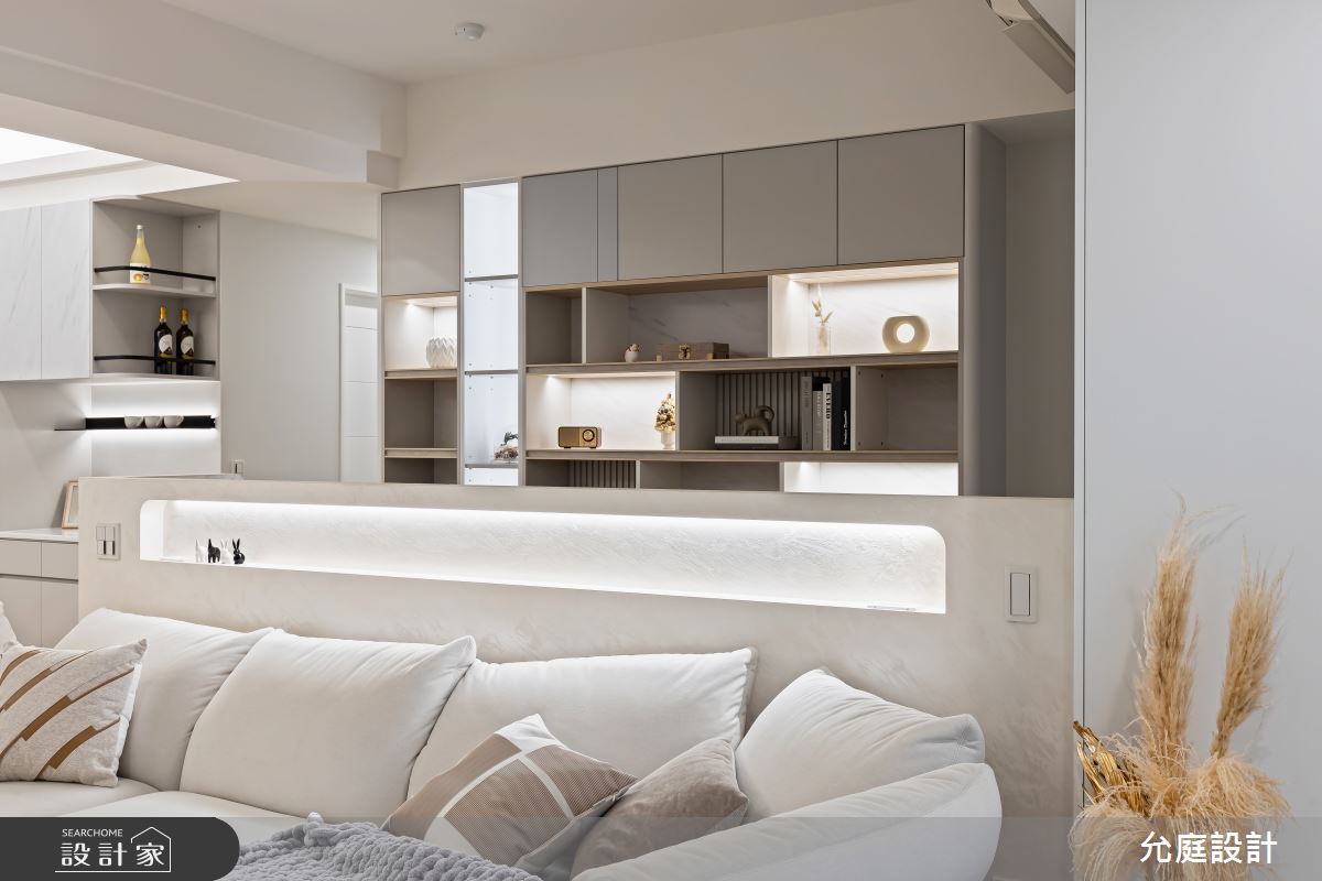 24坪中古屋(5~15年)＿現代簡約風客廳書房案例圖片＿允庭室內裝修設計有限公司＿允庭_蔚然成風之12