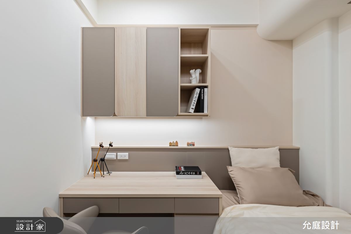 24坪中古屋(5~15年)＿現代簡約風臥室案例圖片＿允庭室內裝修設計有限公司＿允庭_蔚然成風之17