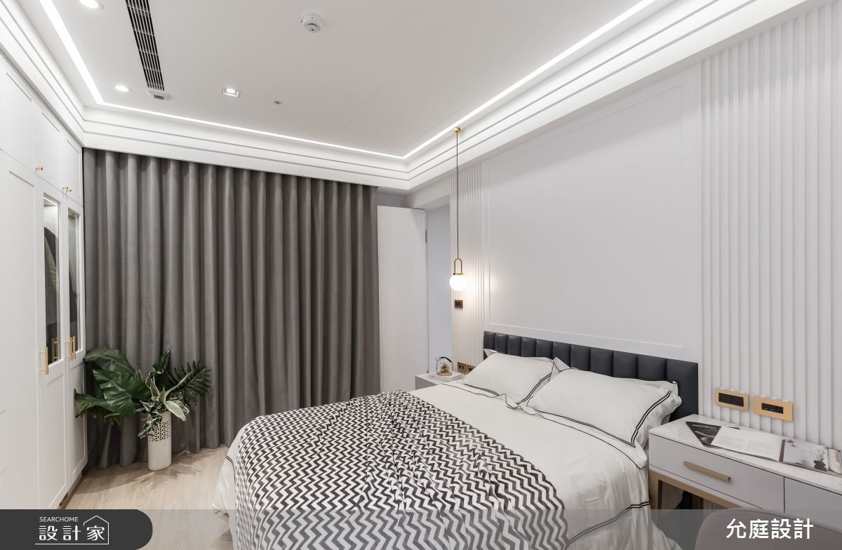 毛胚屋＿美式輕奢華風臥室案例圖片＿允庭室內裝修設計有限公司＿允庭_微奢·蘊藏之19