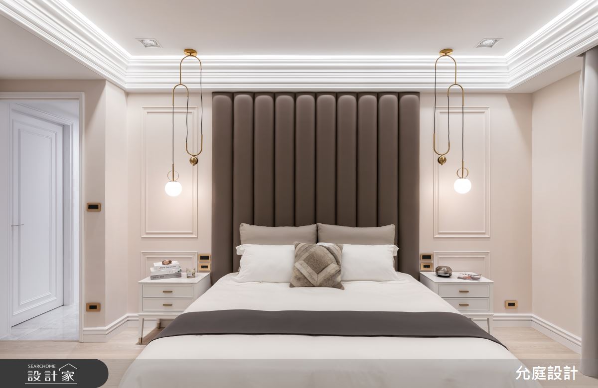 毛胚屋＿美式輕奢華風臥室案例圖片＿允庭室內裝修設計有限公司＿允庭_微奢·蘊藏之25