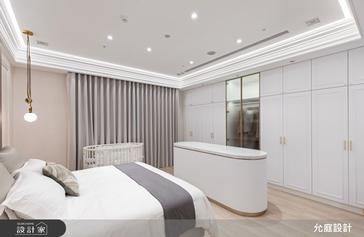 毛胚屋＿美式輕奢華風臥室案例圖片＿允庭室內裝修設計有限公司＿允庭_微奢·蘊藏之26