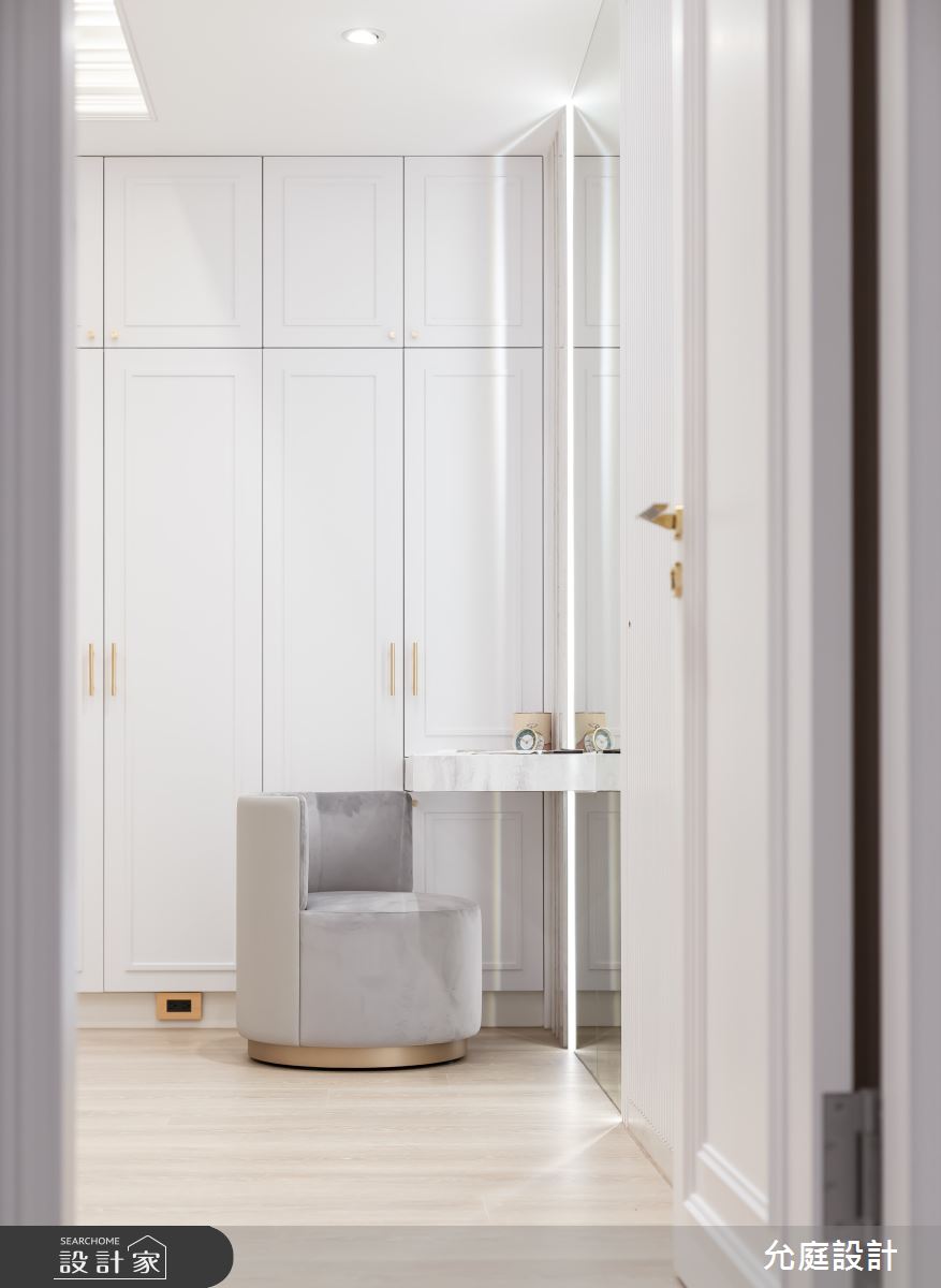 毛胚屋＿美式輕奢華風臥室案例圖片＿允庭室內裝修設計有限公司＿允庭_微奢·蘊藏之30