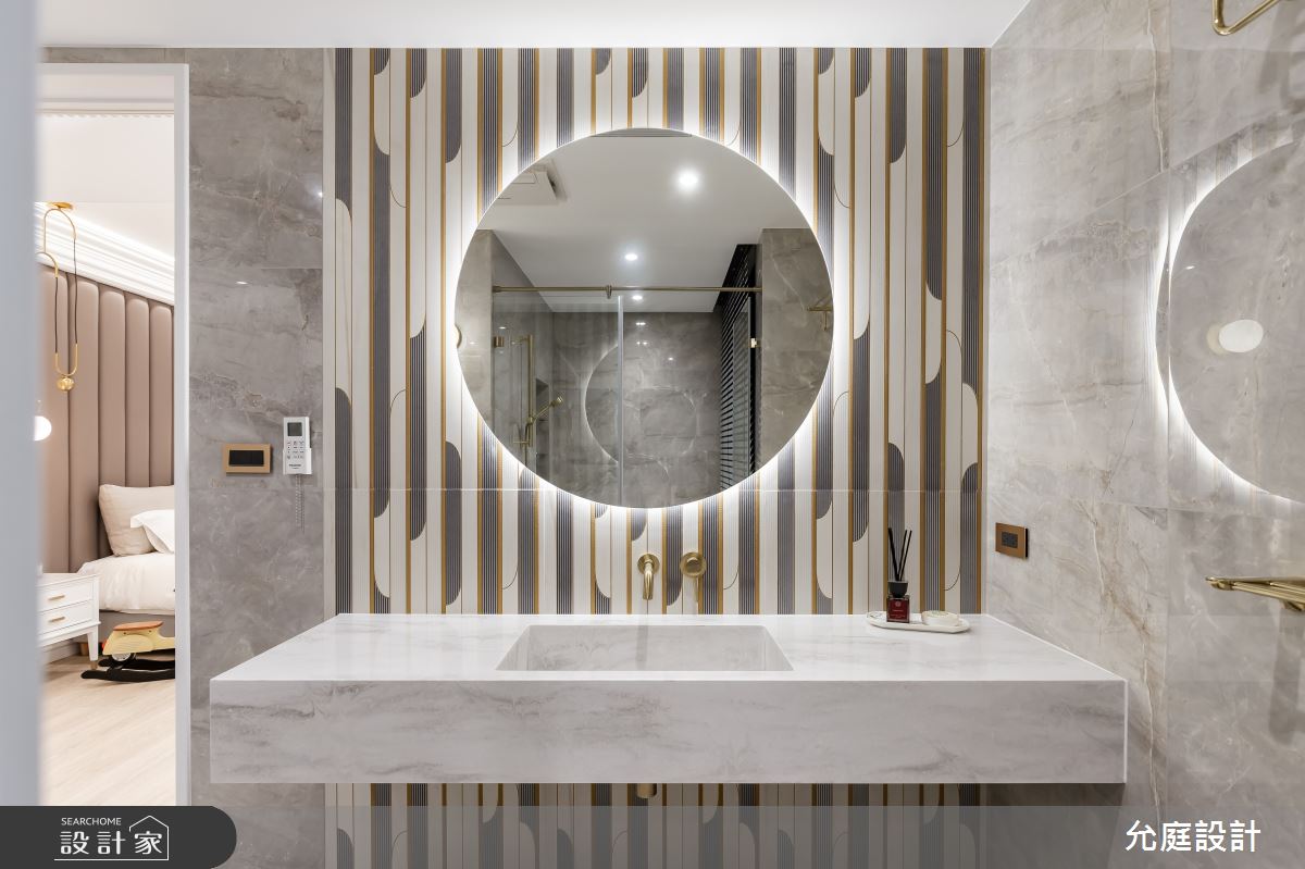 毛胚屋＿美式輕奢華風浴室案例圖片＿允庭室內裝修設計有限公司＿允庭_微奢·蘊藏之31