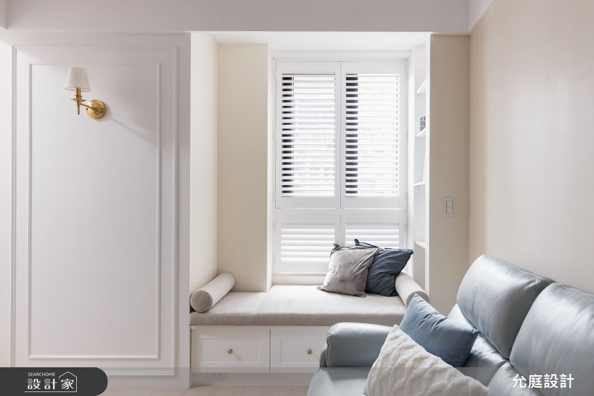 20坪新成屋(5年以下)＿美式風客廳案例圖片＿允庭室內裝修設計有限公司＿允庭_澄光之6