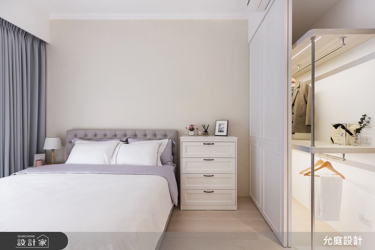 20坪新成屋(5年以下)＿美式風臥室案例圖片＿允庭室內裝修設計有限公司＿允庭_澄光之7