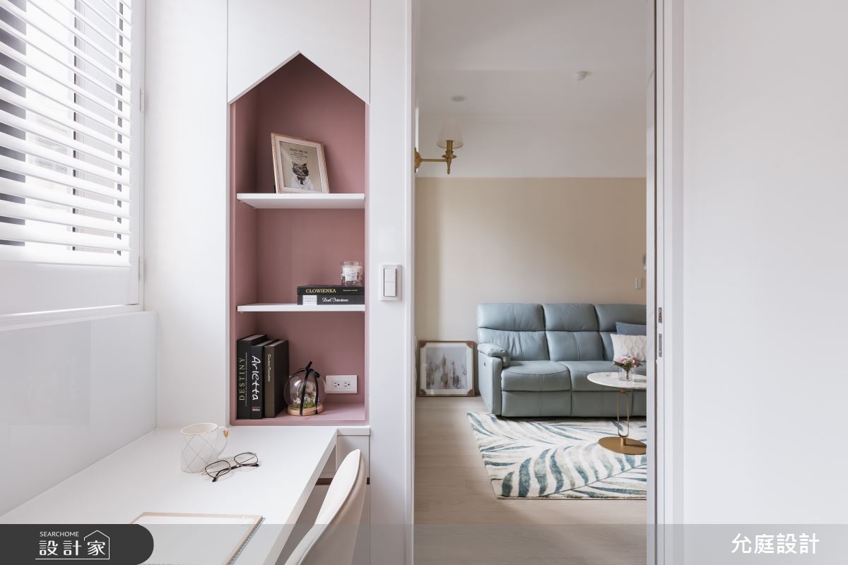 20坪新成屋(5年以下)＿美式風客廳兒童房兒童房案例圖片＿允庭室內裝修設計有限公司＿允庭_澄光之10
