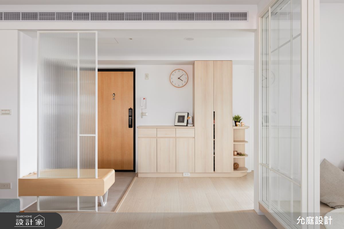 34坪老屋(41~50年)＿現代風玄關案例圖片＿允庭室內裝修設計有限公司＿允庭_蒔光日札之1