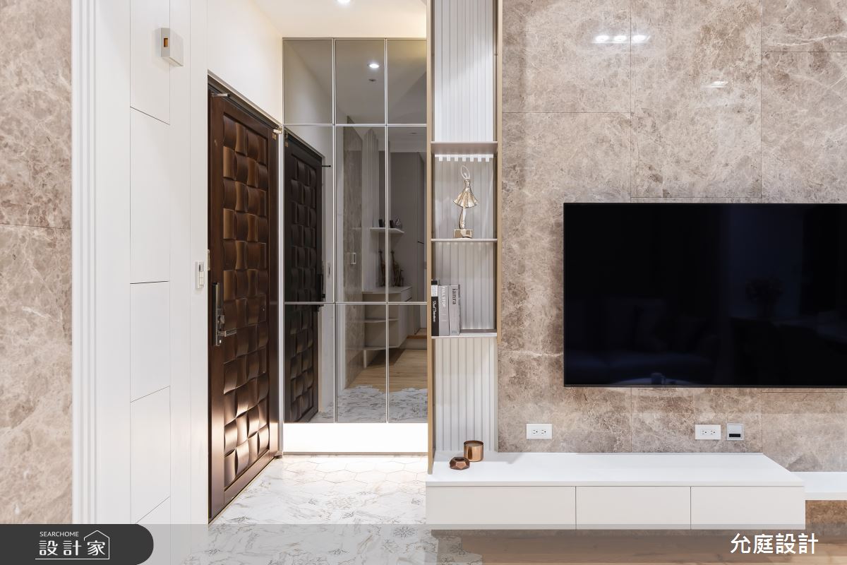 16坪老屋(16~30年)＿奢華風玄關客廳案例圖片＿允庭室內裝修設計有限公司＿允庭_緻‧韻曲之2