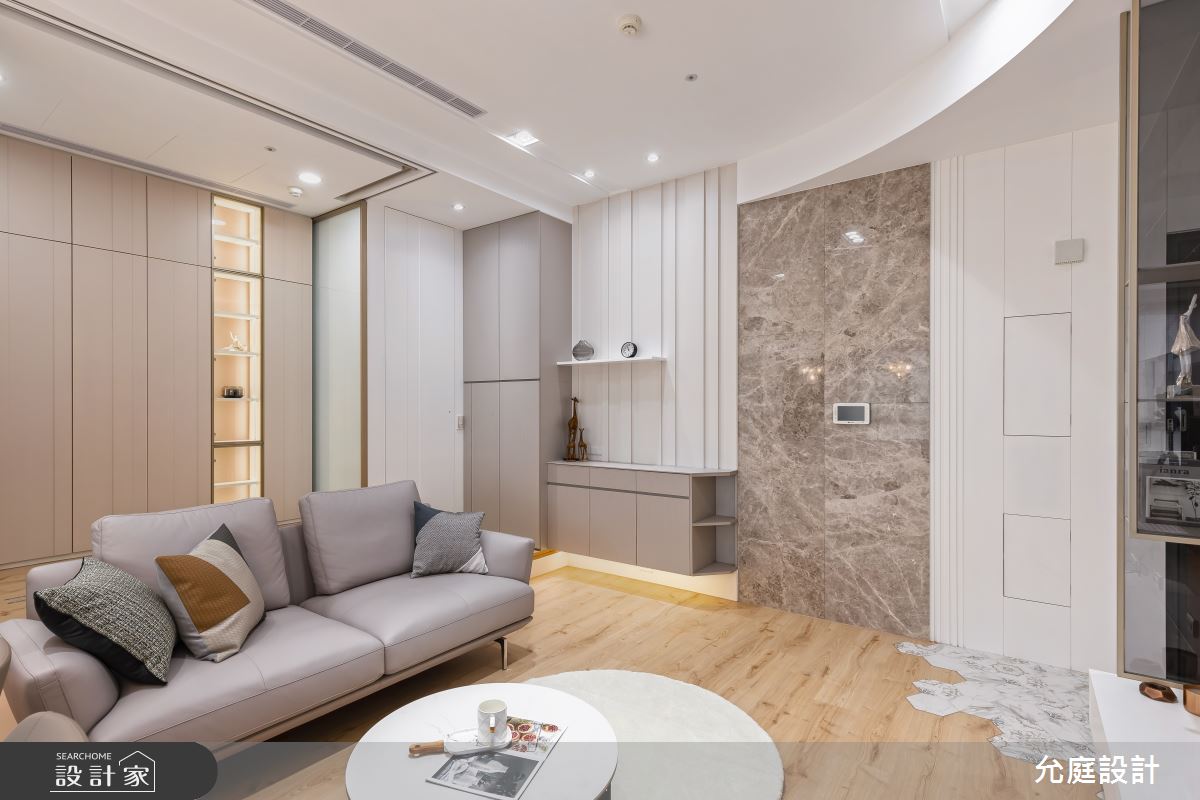 16坪老屋(16~30年)＿奢華風玄關客廳案例圖片＿允庭室內裝修設計有限公司＿允庭_緻‧韻曲之5