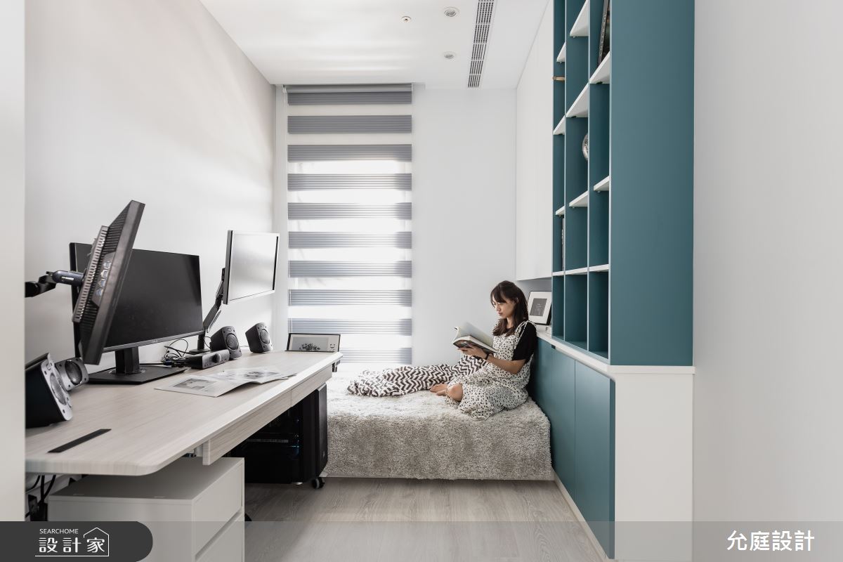 34坪新成屋(5年以下)＿北歐風客房案例圖片＿允庭室內裝修設計有限公司＿允庭_沐光‧寓景之10