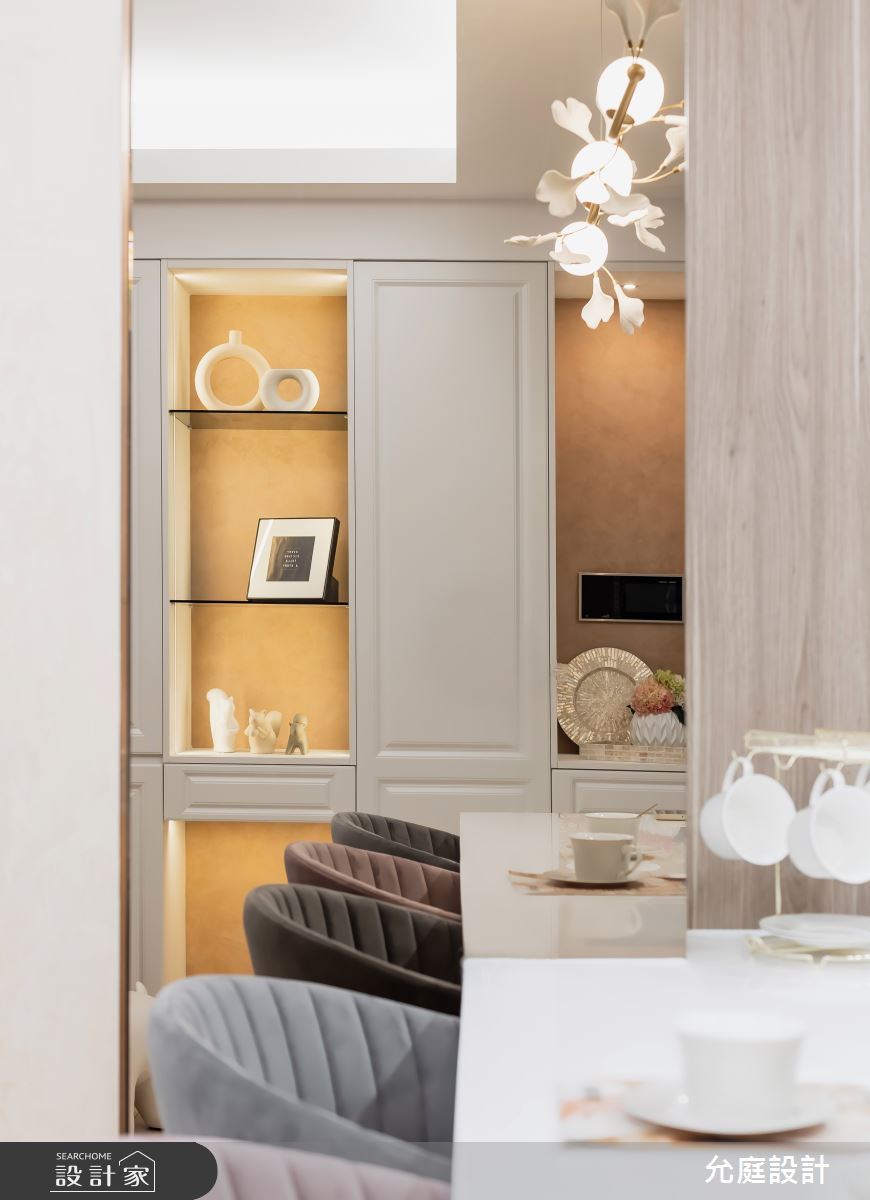 20坪新古屋(10年以下)＿現代輕奢風餐廳案例圖片＿允庭室內裝修設計有限公司＿允庭_嫣。語思境之8