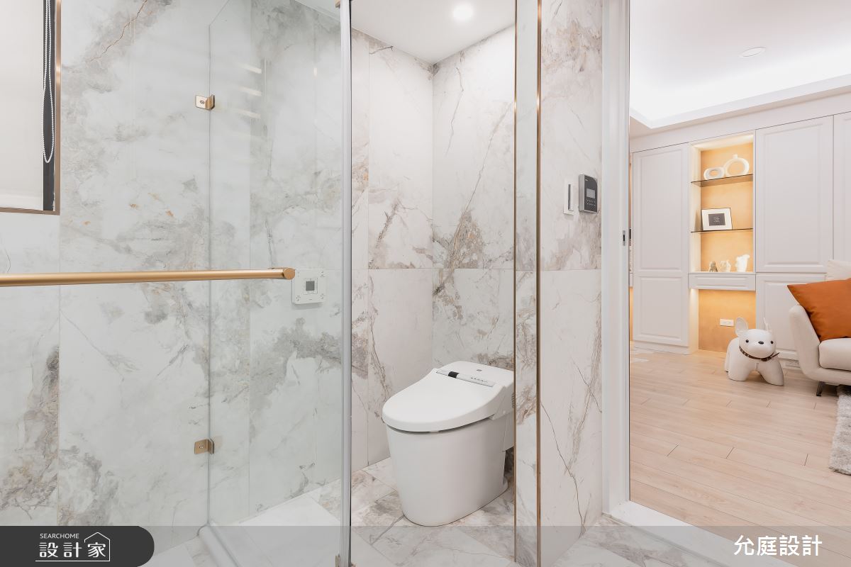 20坪新古屋(10年以下)＿現代輕奢風浴室案例圖片＿允庭室內裝修設計有限公司＿允庭_嫣。語思境之9